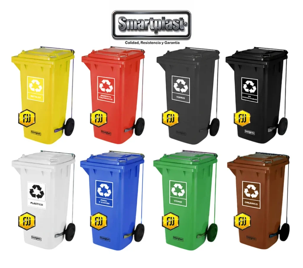tacho de 120 litros con pedal smartplast tacho de 120 litros con pedal smartplast