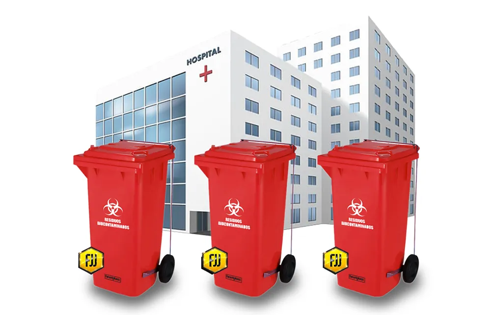tachos hospitalarios 120 litros