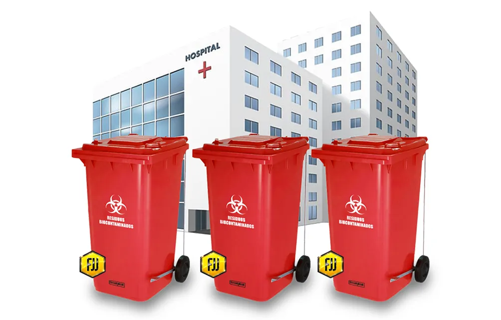 tachos hospitalarios 240 litros