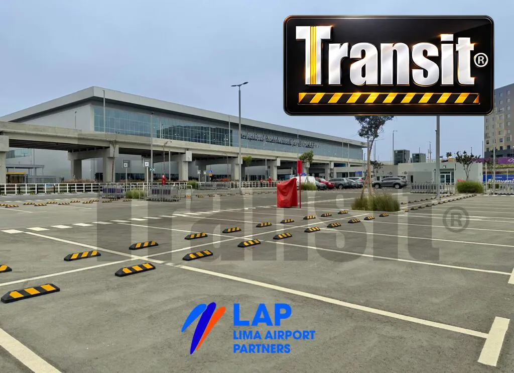 Topes de llantas aeropuerto jorge chavez