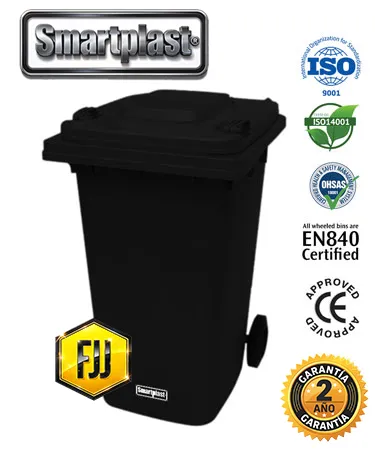 tachos de 240 litros negro smartplast tachos de 240 litros negro smartplast