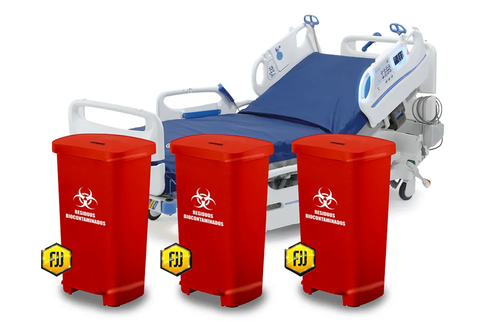 Tachos de 50 litros con pedal
