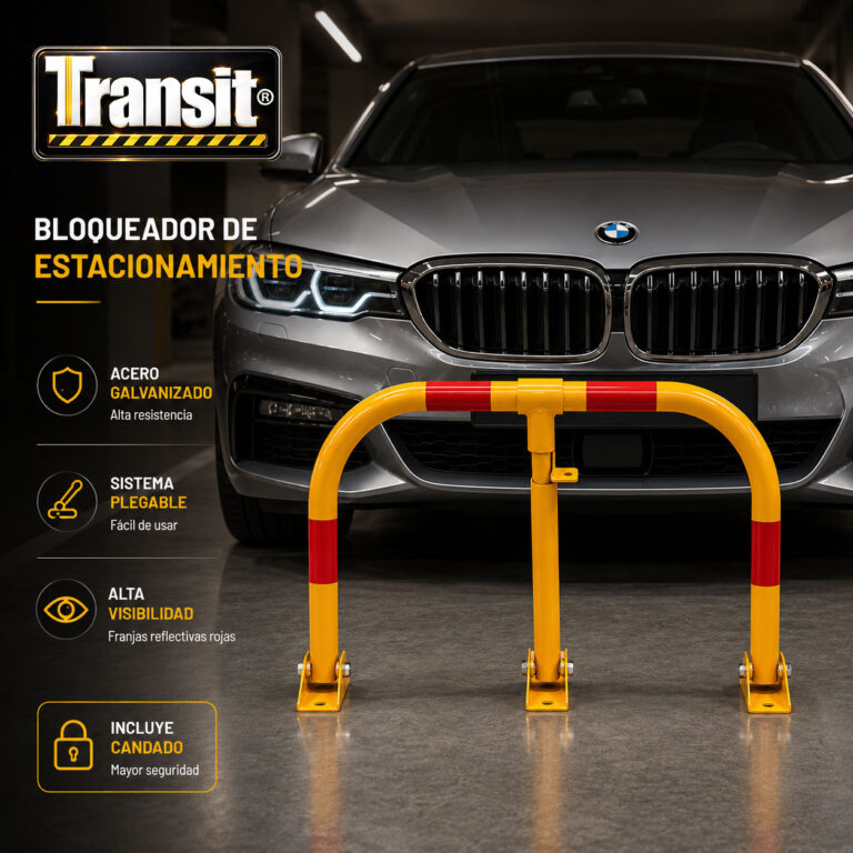 Sistema abatible con candado de seguridad Sistema abatible con candado de seguridad