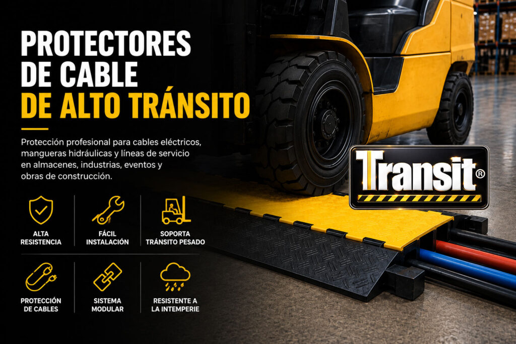 protector de cables transit