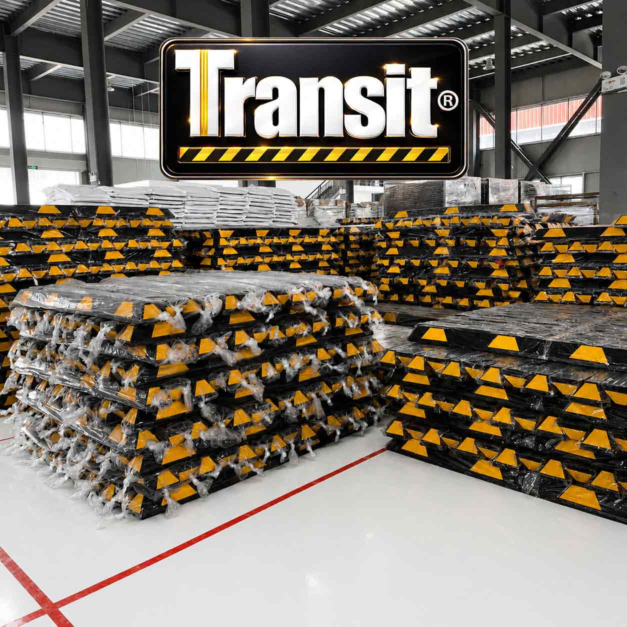 Almacén con topellantas Transit listos para despacho Almacén con topellantas Transit listos para despacho