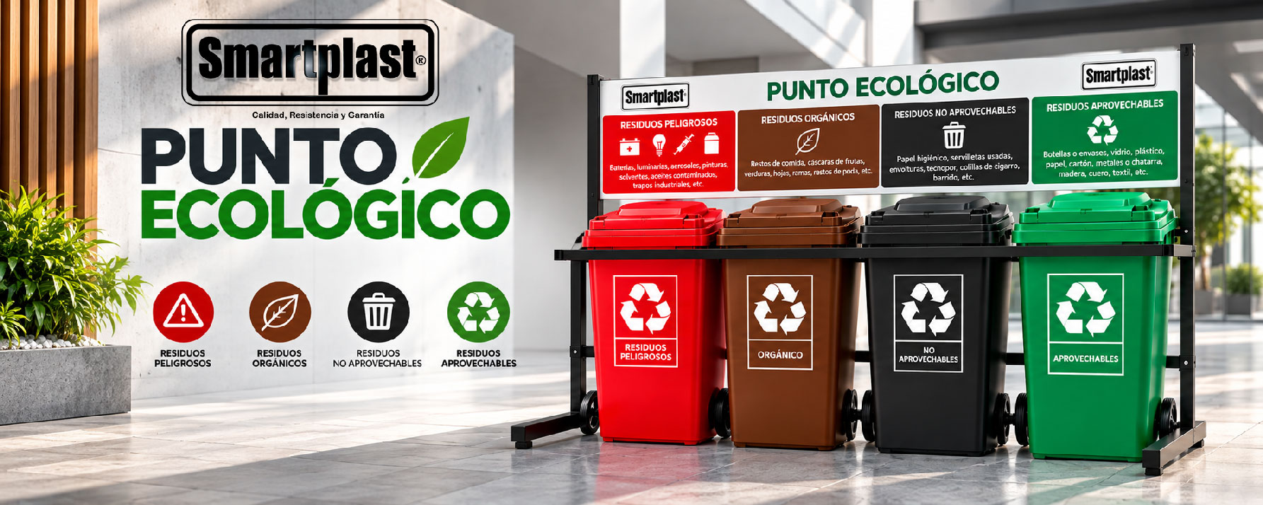 Puntos de acopio de residuos
